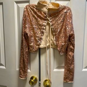 Sequin short Top/Jacket